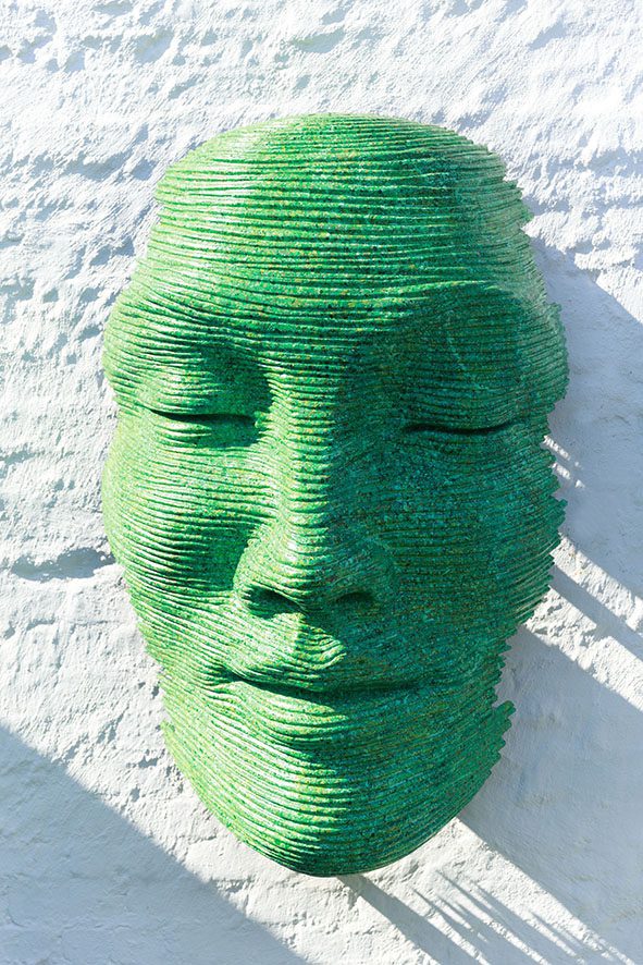 Faith Mask Large Closed Eyes Correct