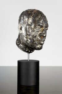 NUBIAN HEAD METAL PLATED 3